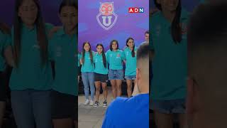 Esta fue la presentación de refuerzos Universidad de Chile femenino udechile [upl. by Audy]