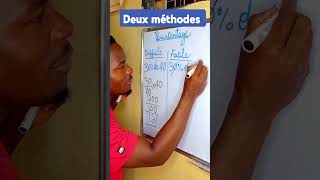 Calcul de pourcentage maths mathematiques pourcentage mathematics [upl. by Ayidah]