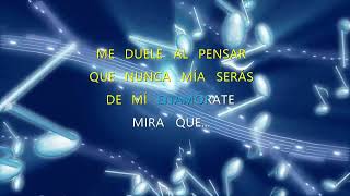 De Mi Enamorate  Tito Nieves  Karaoke HD Ajustado [upl. by Idalia]