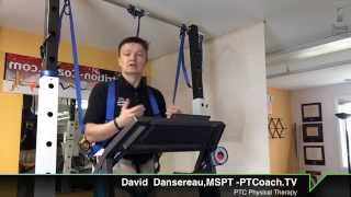 How to make your own Home Gait Harness System for Safer Home Rehabilitation Exercise [upl. by Harold]