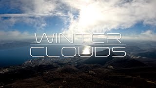 4K Winter Clouds Hang Gliding [upl. by Rolyks]