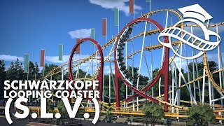 Planet Coaster College  Schwarzkopf Looping Coaster SLV Tutorial [upl. by Chevalier]