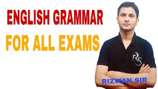 WORDS MEANING AND ENGLISH GRAMMAR FOR SSC AND OTHER EXAMS BY RIZWAN SIR [upl. by Ashok763]