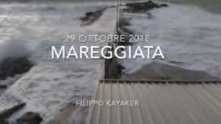 29 ottobre 2018 mareggiata [upl. by Aradnahc]