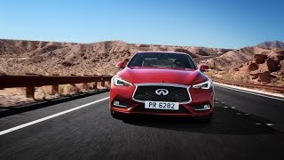 First Drive Review 2017 Infiniti Q60 Top Speed [upl. by Weikert]