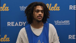 UCLA M Basketball Media Availability  Skyy Clark Lazar Stefanovic Nov 13 2024 [upl. by Xyla566]