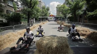 Luge boarding in Bulgaria  Red Bull Lagernica 2012 [upl. by Christen266]