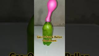 GasOFast Balloon Experiment experiment scienceexperiment easyscienceexperiments goofys08 [upl. by Cir]