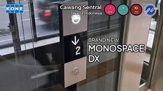 Brand New KONE Scenic Elevator  Cawang Sentral BRT Shelter Jakarta ID [upl. by Ennaylil]