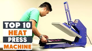 Top 10 Best Heat Press Machines in 2024  Expert Reviews Our Top Choices [upl. by Dante64]