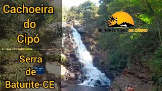 Cachoeira do Cipó na Serra de BaturitéCE [upl. by Artcele]