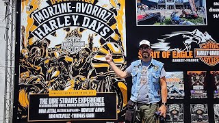 En direct des Harley Days de Morzine [upl. by Nirda403]