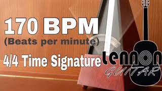 METRONOME 170 BPM 44 Time Signature [upl. by Anton]