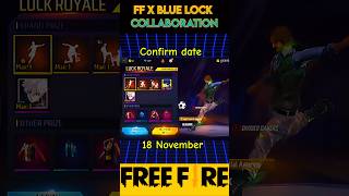 FREE FIRE X BLUR LOCK COLLABORATION 2024 🗿🍷freefirehighlights [upl. by Notneuq]