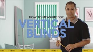 How to measure for vertical blinds [upl. by Emse691]