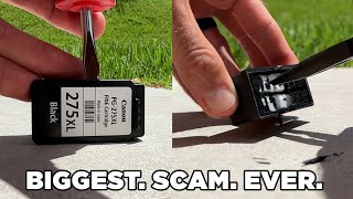 Printer Ink Its a SCAM [upl. by Leede]