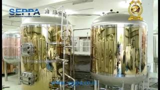 Microbrewery Equipment  Glass Bottle Washer [upl. by Cyn]