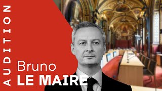 Budget 2021 plan de relance  Bruno Le Maire auditionné au Sénat 21102020 [upl. by Fujio]