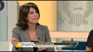 Alicia Ortega y Nuria Piera con Jorge Ramos [upl. by Xylia269]