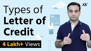 Types of Letter of Credit LC  Hindi [upl. by Ariem]