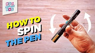 How To Spin The Pen CrazySpinner99 [upl. by Axia]