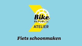 Je fiets schoonmaken doe je zo  Bike Republic [upl. by Notlok]