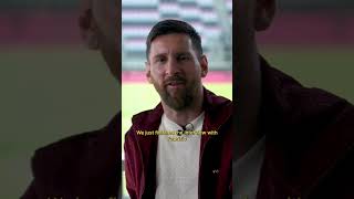 Exclusive Fabrizio Romano and Lionel Messi interview football [upl. by Isdnil]