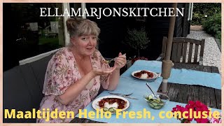 Hello Fresh maaltijden maken eindconclusie [upl. by Ciryl]