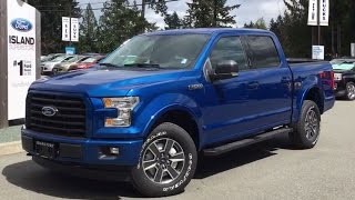 2017 Ford F150 XLT Fx4 Sport SuperCrew W Floor Shifter Review Island Ford [upl. by Pryor132]