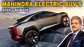 TOP 4 UPCOMING MAHINDRAS FULL ELECTRIC SUVS LAUNCH SOON IN INDIA  UPCOMING EV CARS [upl. by Eudoxia]