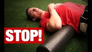 Never Foam Roll Your Lower Back HERE’S WHY [upl. by Pascha]