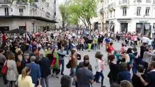 Flashmob Trad  Lyon [upl. by Annawik]