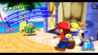 Lets Play Super Mario Sunshine GermanDolphin  11  Balloon Shooter [upl. by Adnak]