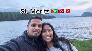 🇹🇹🇬🇾WE ARE HEADING TO ST MORITZ SWITZERLAND🇨🇭family travel vacation2024 triniyoutuber fun [upl. by Carree]