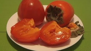 Hachiya Persimmon How to Eat Persimmon [upl. by Rinee]