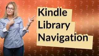 How do I go back to my Kindle library on my Kindle Paperwhite [upl. by Kurman]