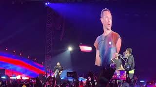 Viva La Vida Live  Coldplay  LIVE at WEMBLEY  Music of the Spheres Tour 2022 in 4k [upl. by Sherwin]