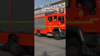 Dir freiwilligen Helfer aus Hamburg auf Einsatzfahrt 🔥 einsatzfahrzeug feuerwehr einsatzfahrt [upl. by Julie]