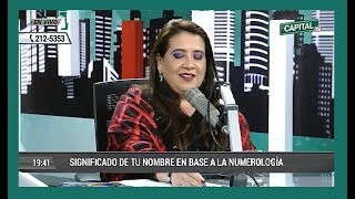 Significado de tu nombre y la Numerologia  CAPITAL TV  Rosa Maria Cifuentes [upl. by Selwin743]