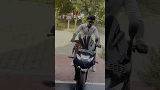 New bike test bike bikelover rider riderlife thriller sport trending viralshorts ytshorts [upl. by Enyaz]