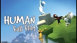 Human Fall Flat Funny Moments with FRIENDS Multiplayer Gameplay [upl. by Johppa]