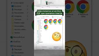 Inserta y usa archivos PDF en Excel 🧐✅excel exceltips formacionacademicaexcel [upl. by Bathulda]