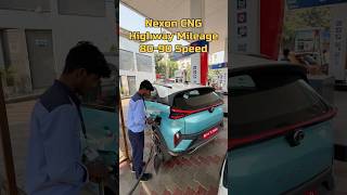 Nexon CNG 1 KG Mileage Test On Highway  This is Max Mileage [upl. by O'Brien740]