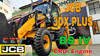 JCB 3DX Plus 2021  CEV Stage IV  Backhoe Loader  CRDi Engine [upl. by Cari]