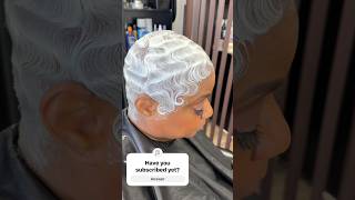 Perfect Platinum Pixie platinumpixie shortcut fingerwaves [upl. by Newby307]