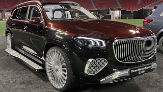 NEW 2024 Mercedes Maybach GLS600 FACELIFT SOUND Interior Exterior Review [upl. by Adranoel]