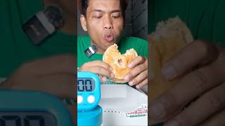 DJ MARCH BARIOS MUKBANG CHALLENGE KRISPY KREME GLAZED DONUTS [upl. by Esinehc]