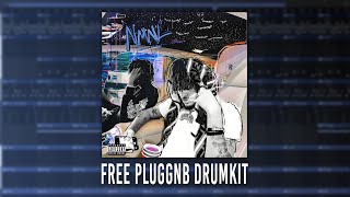 FREE DRUM KIT pluggnb drum kit desc [upl. by Wildon]