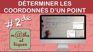 Déterminer les coordonnées dun point défini par une égalité vectorielle  Seconde [upl. by Malloy]