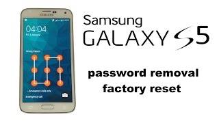 Samsung GALAXY S5 S4 A7 A5 A3 Factory Reset Unlock Password  Screen Lock Factory  Hard Reset [upl. by Berte]